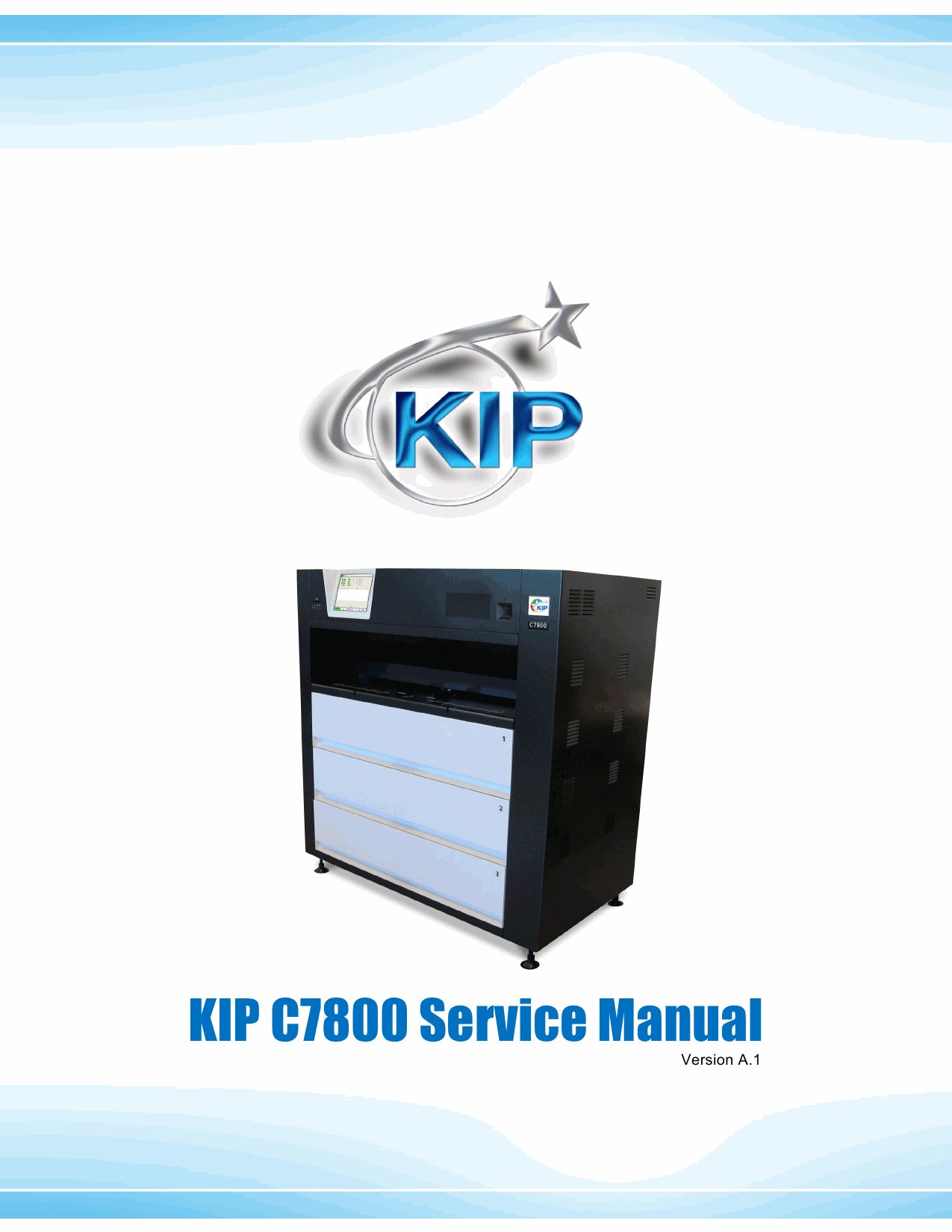 KIP C7800 Service Manual-1